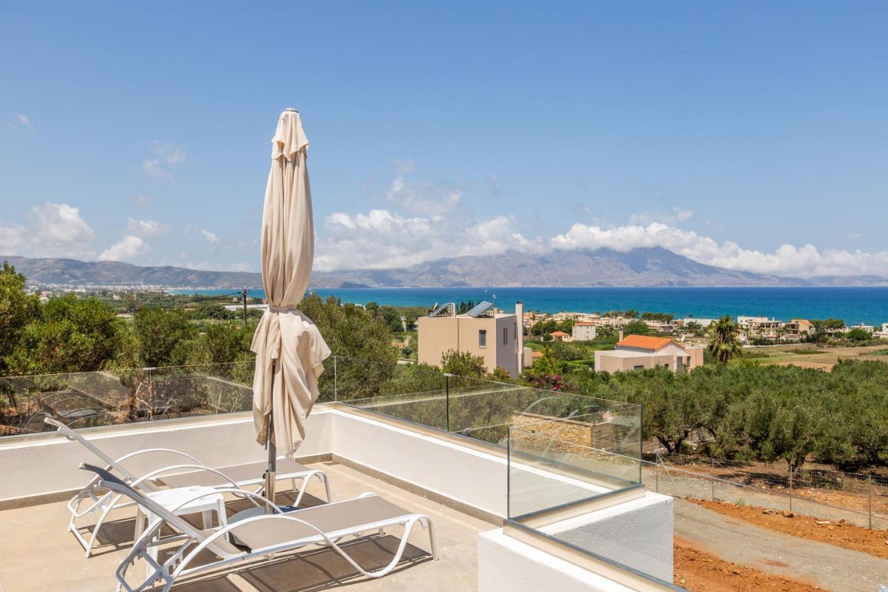 Isabel Artemis Crete - Luxury Sea Views Villas Nopigia Bagian luar foto