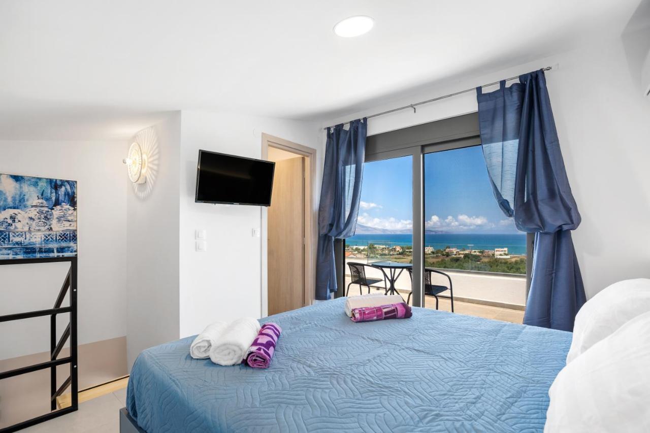Isabel Artemis Crete - Luxury Sea Views Villas Nopigia Bagian luar foto